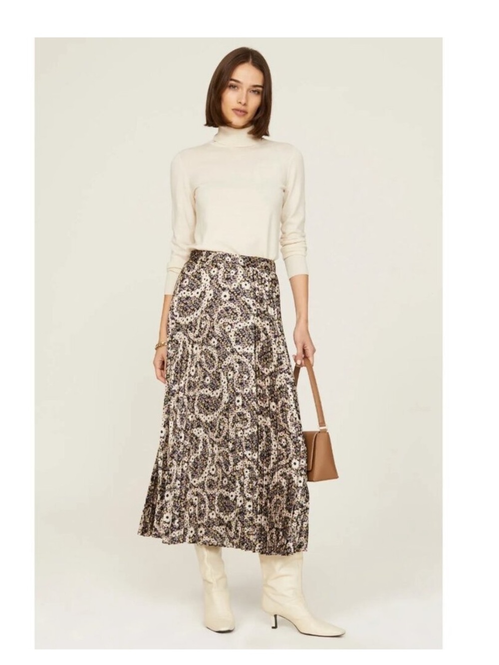 Sandro Indiana Midi Skirt FR 34 US 2